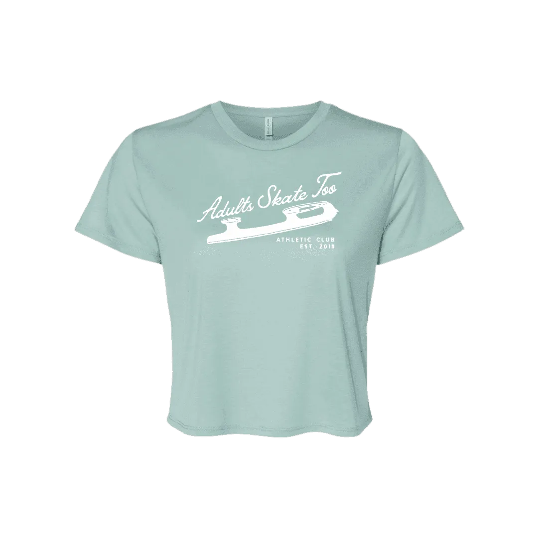 Athletic Club Women's Flowy Crop Tee