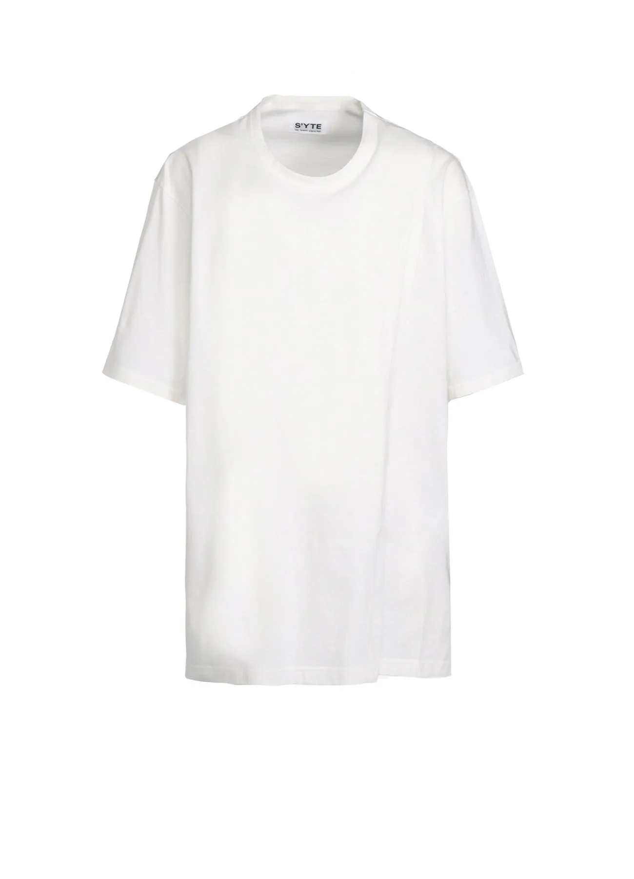 COTTON JERSEY LAYERED T-SHIRT