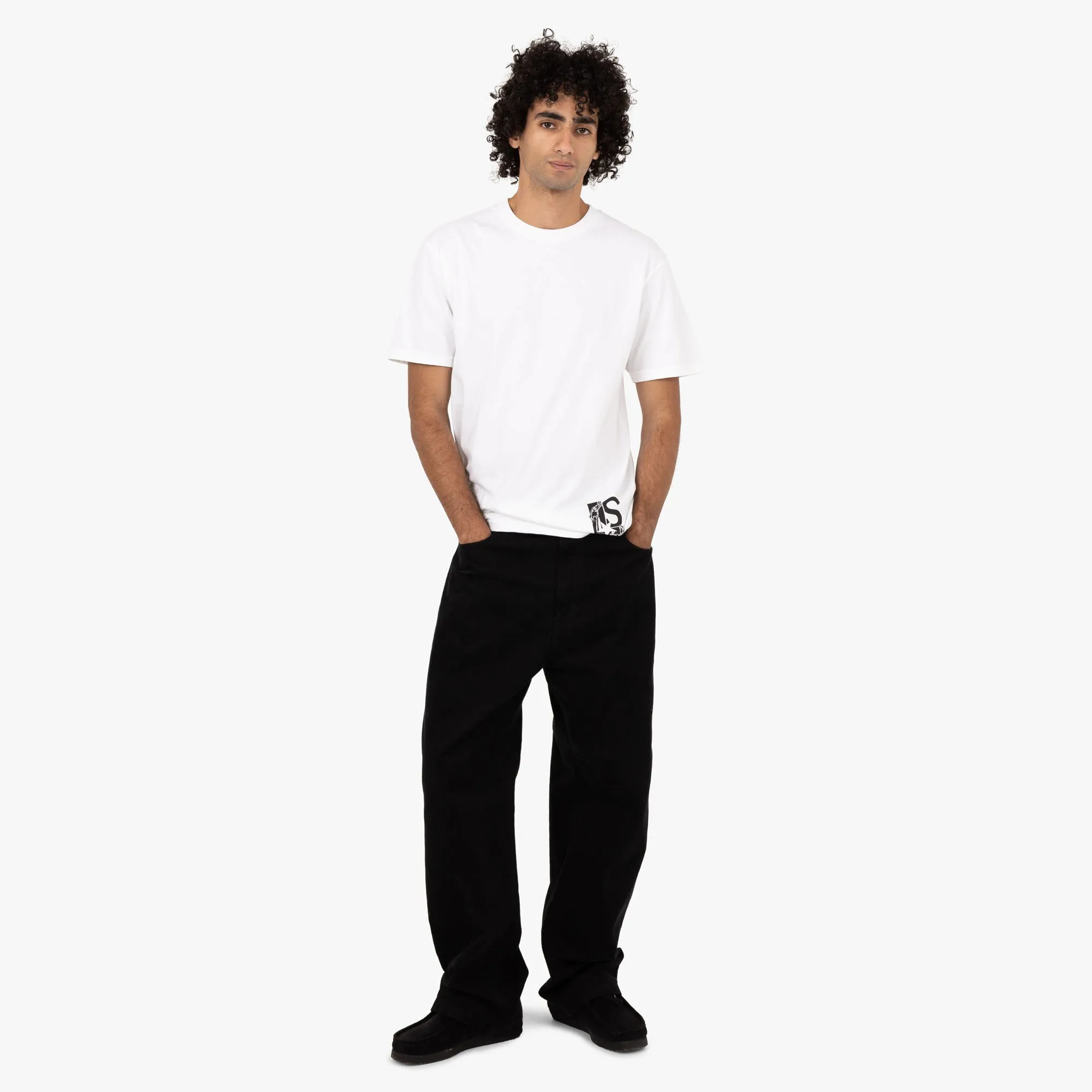 Livestock Chain Logo Censorious T-shirt / White