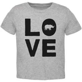 Rhino Love Toddler T Shirt
