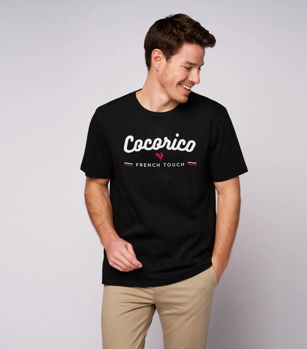 T-shirt Homme Noir - French Touch