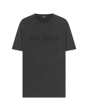 Vintage Balmain Embroidered Loose T-Shirt